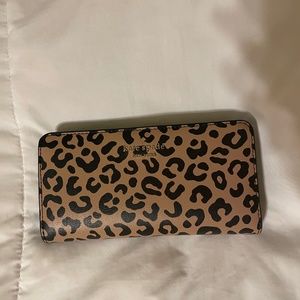 Kate Spade leopard wallet